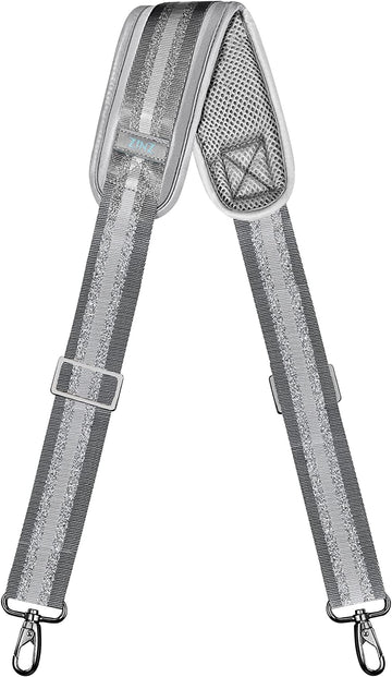 57" Bag Shoulder Strap, ZINZ Padded Adjustable Shoulder Strap Replacement